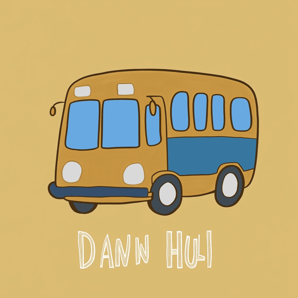 Bus 006 original repeating artwork
