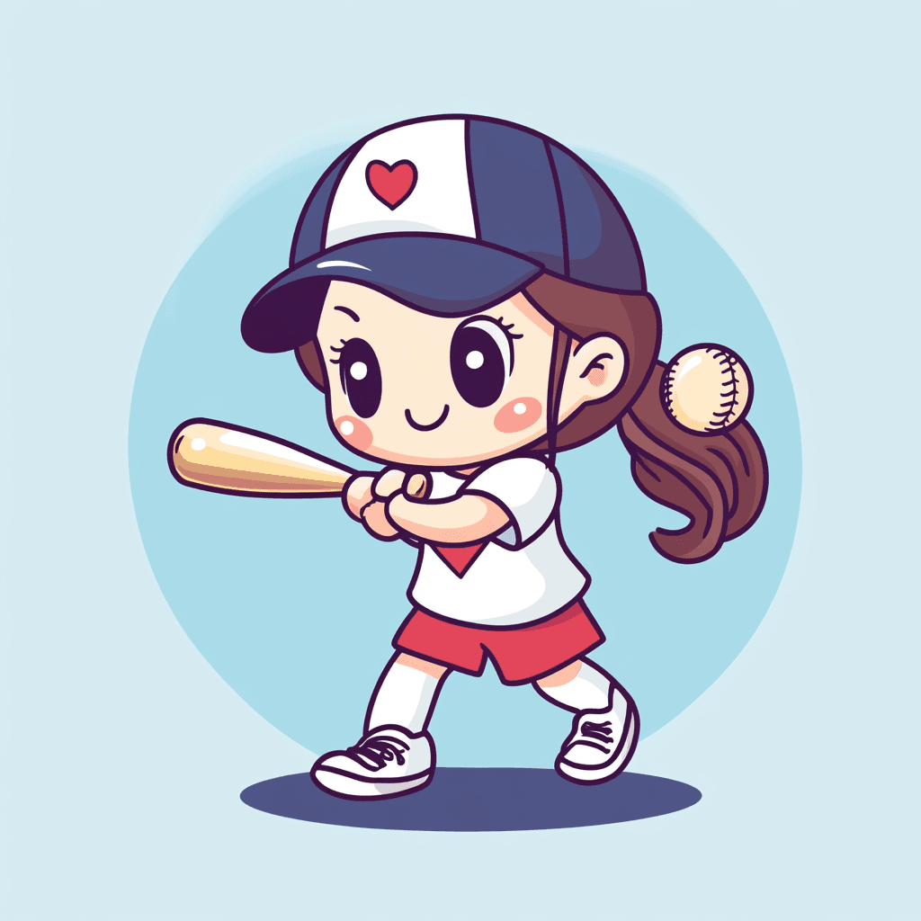 Baseball 004 original repeating artwork