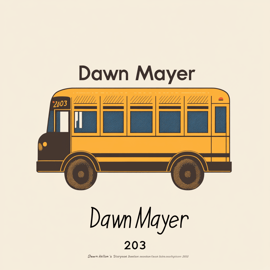 Bus Spin original repeating artwork