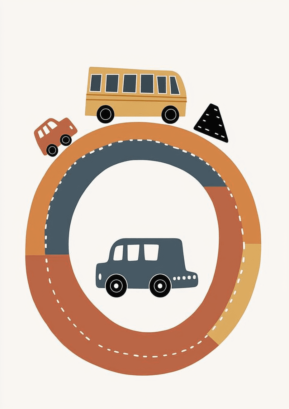 Bus Tune original repeating artwork