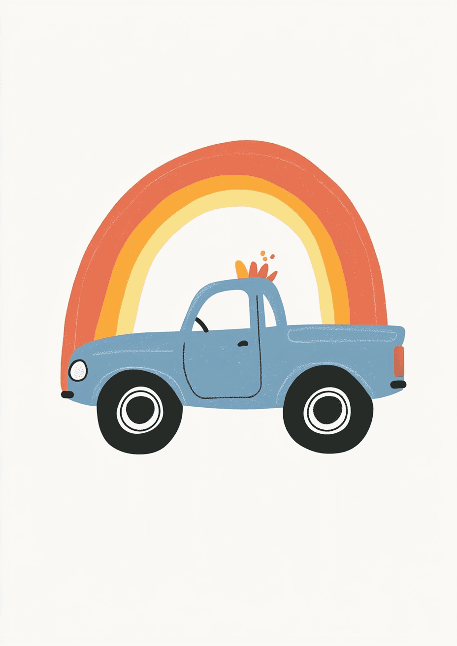 Car 006 original repeating artwork
