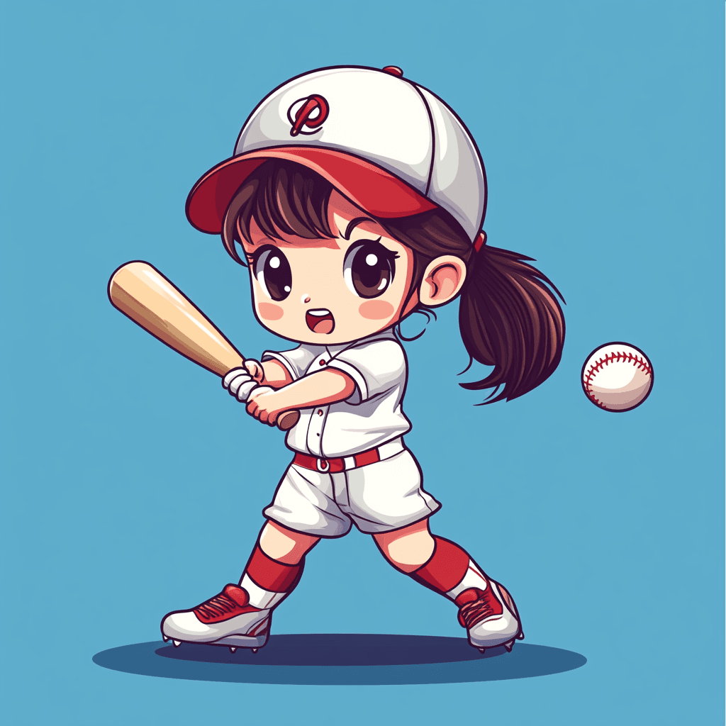 Baseball Jam original repeating artwork