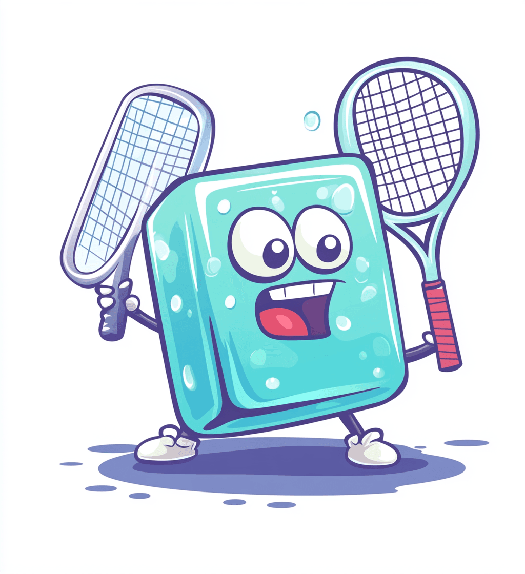 Tennis Sunlit original repeating artwork