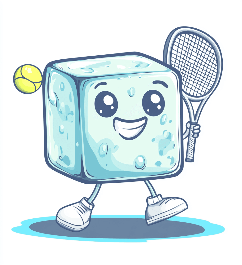 Tennis 243 original repeating artwork