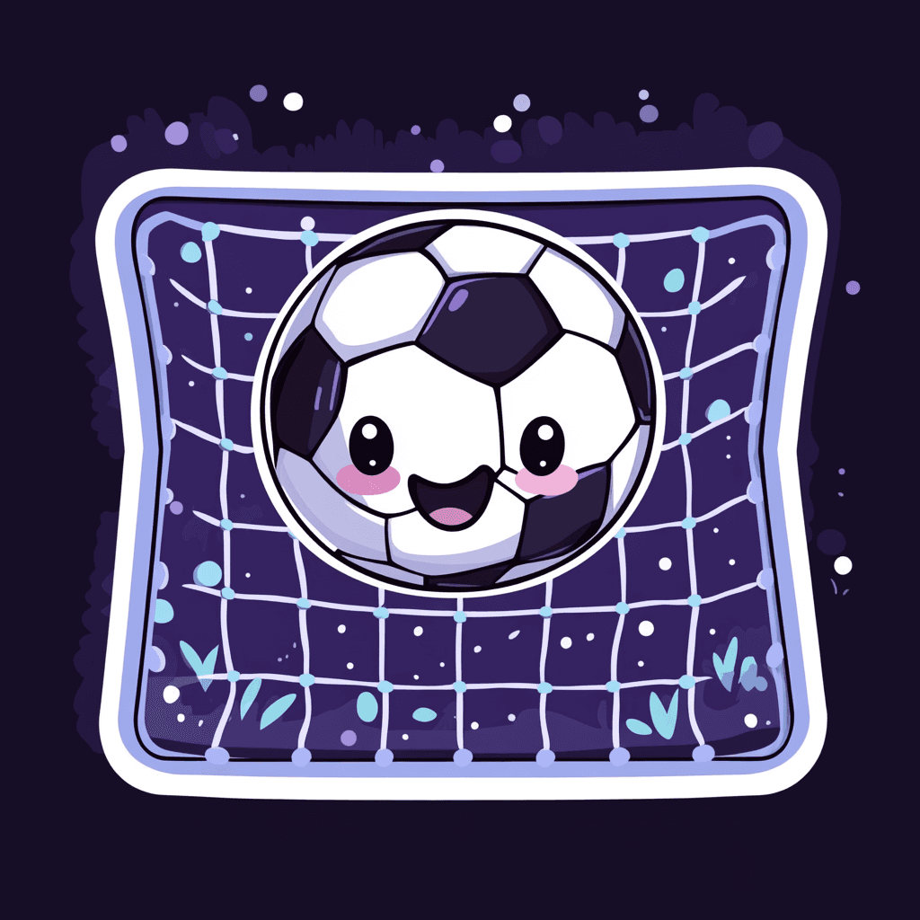 Soccer Echo original repeating artwork