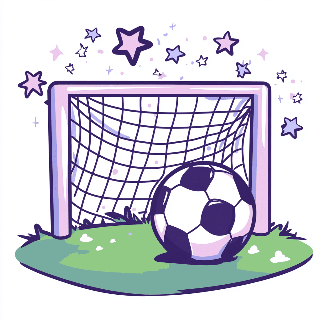 Soccer Flow original repeating artwork