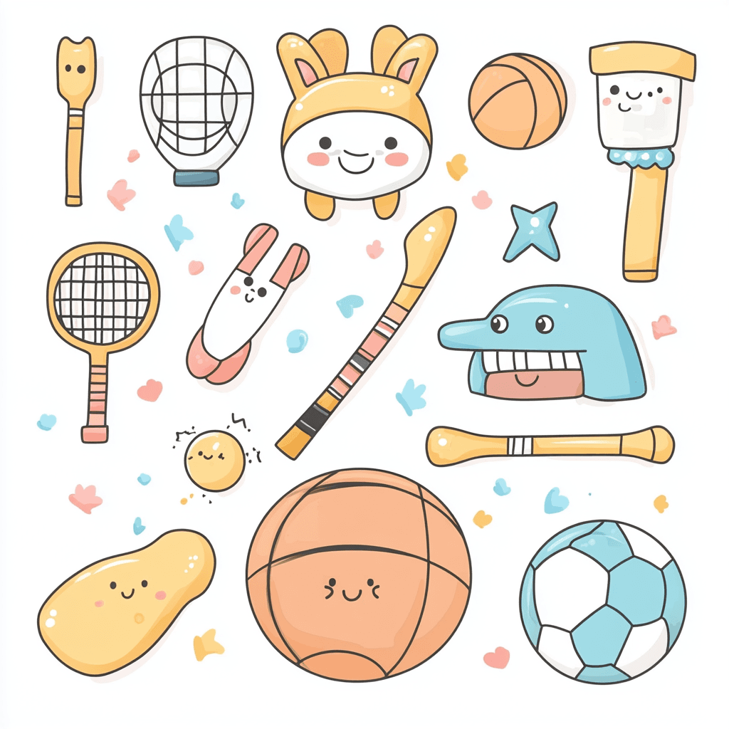 Sports Gear Echo original repeating artwork