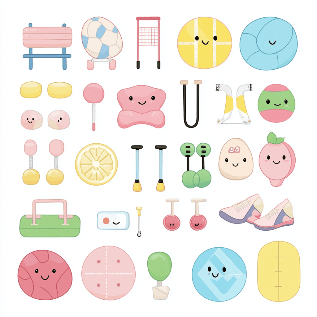 Sports Gear Bop original repeating artwork