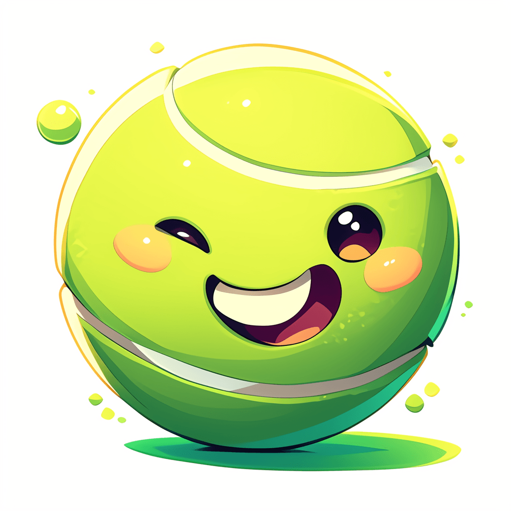 Tennis Carnival original repeating artwork