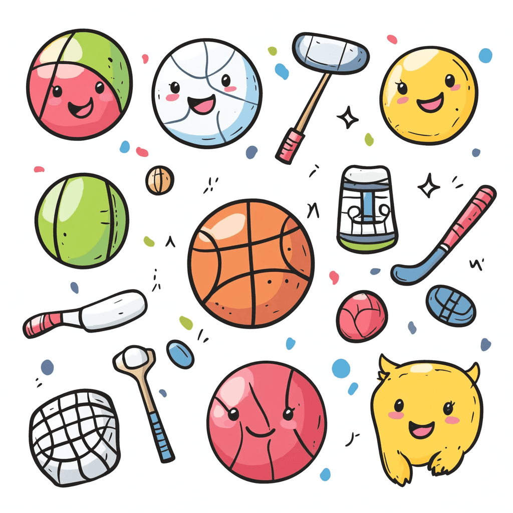 Sports Gear 004 original repeating artwork
