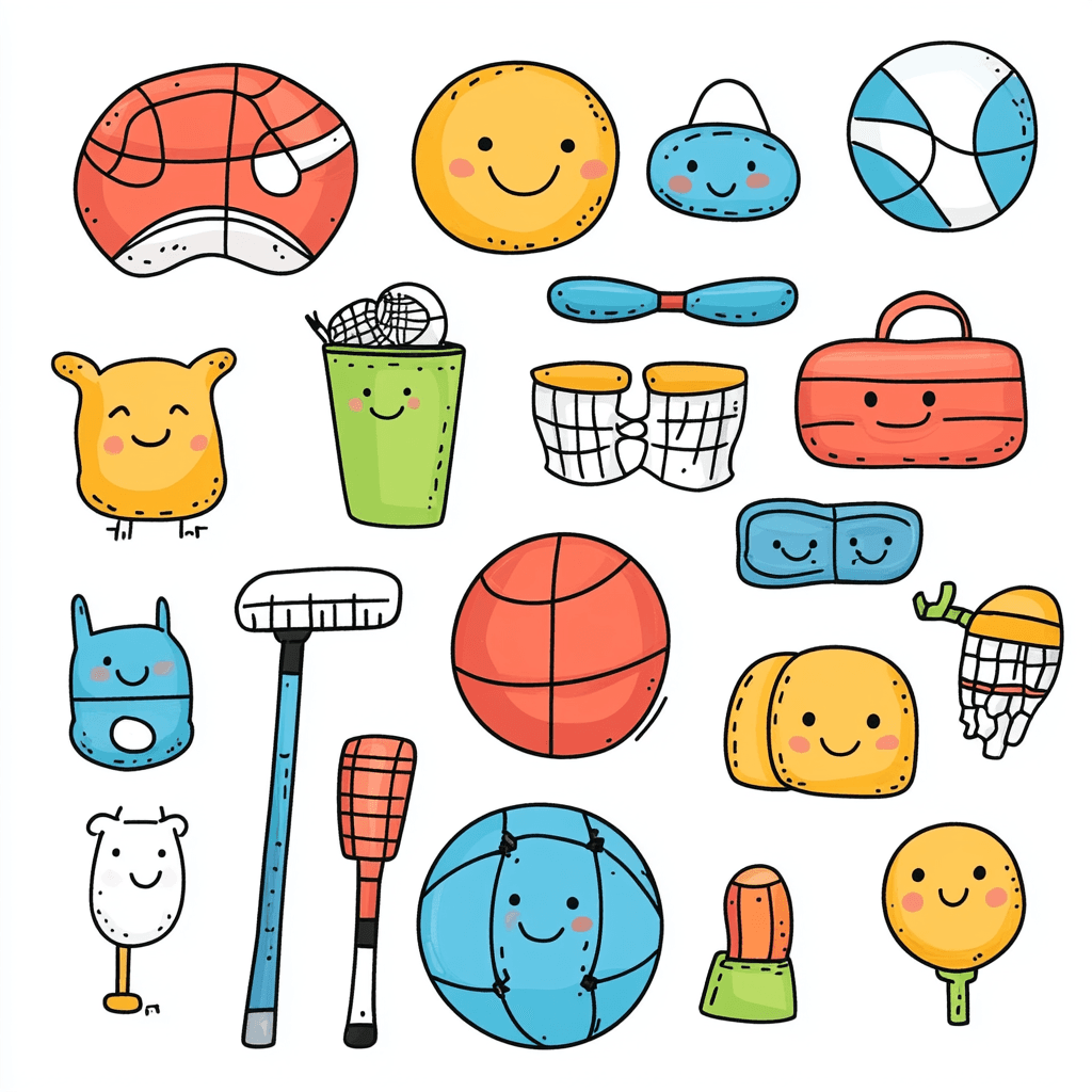 Sports Gear Crew original repeating artwork