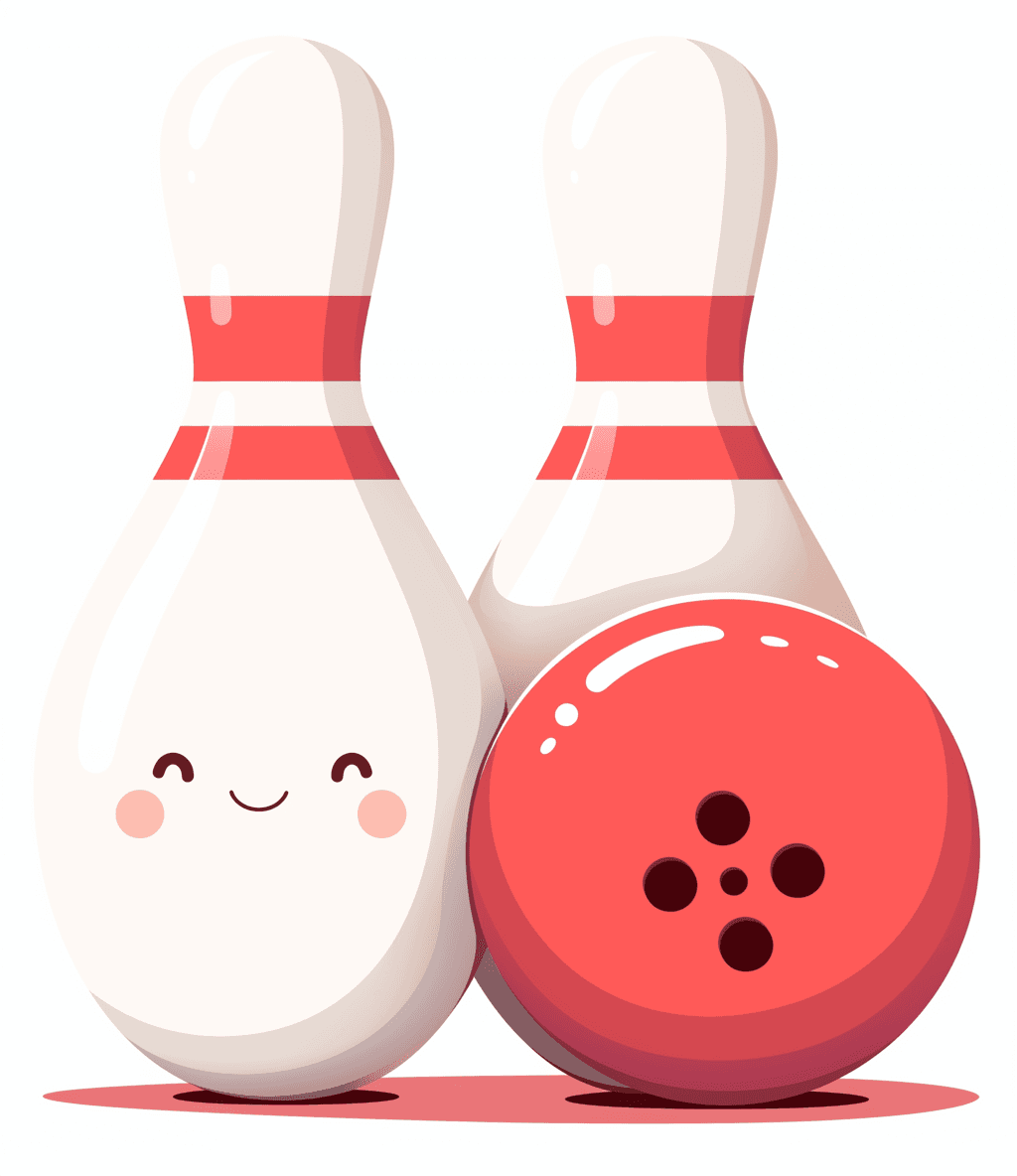 Cartoon Bowling Club original repeating artwork