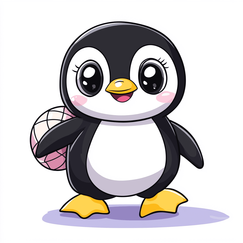 Penguin Route original repeating artwork