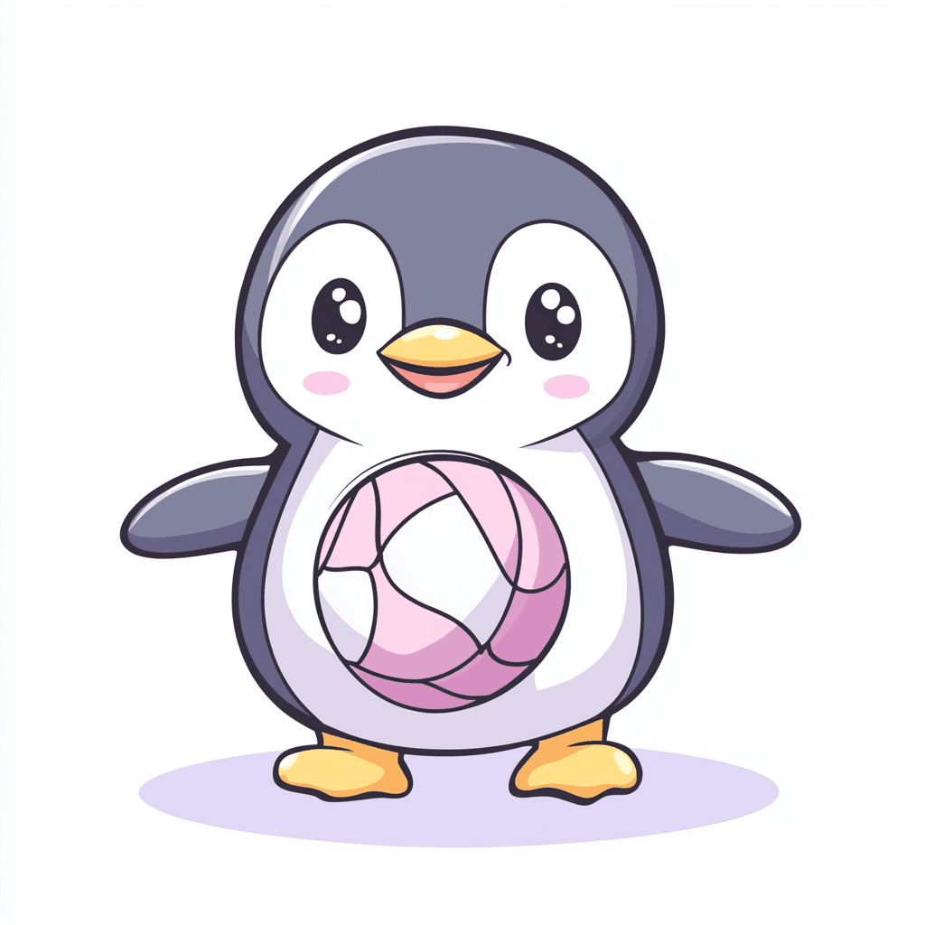 Penguin Ivory original repeating artwork