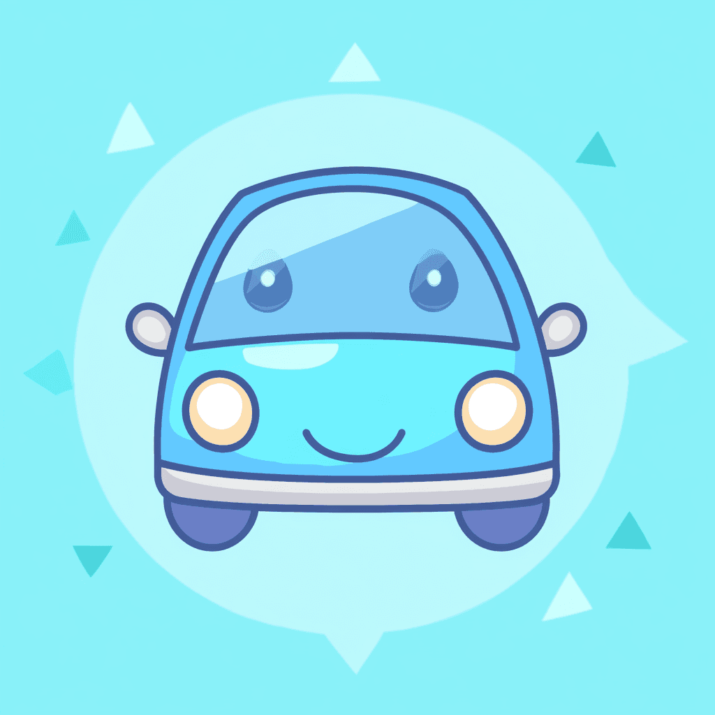 Cute Car Crew original repeating artwork