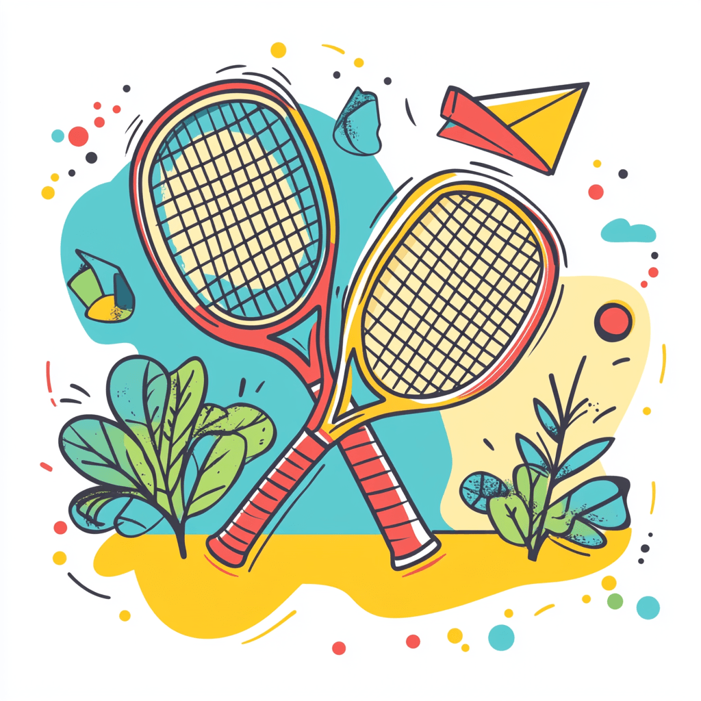 Tennis 046 original repeating artwork