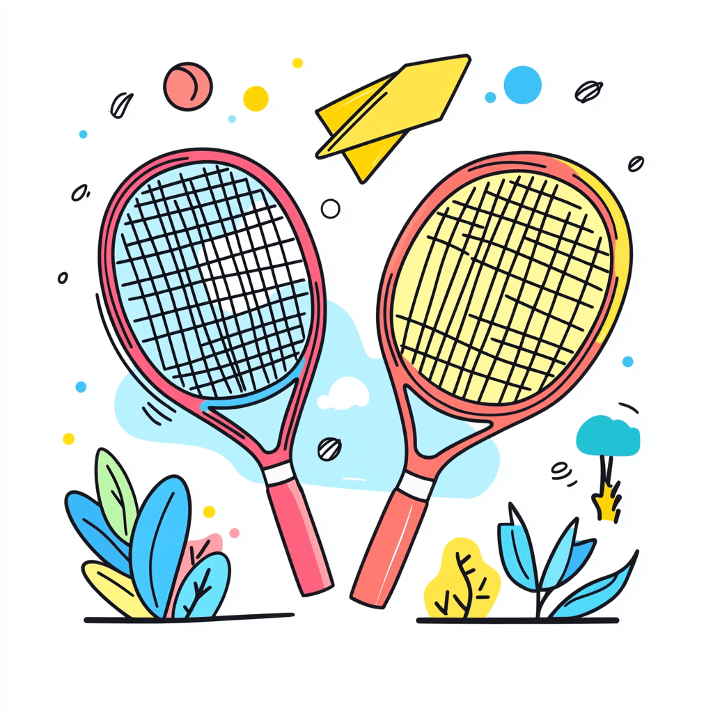 Tennis 048 original repeating artwork