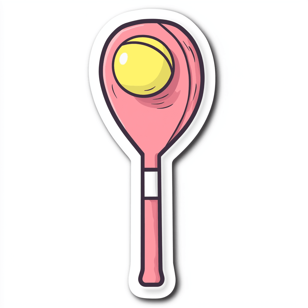 Racket Duo original repeating artwork