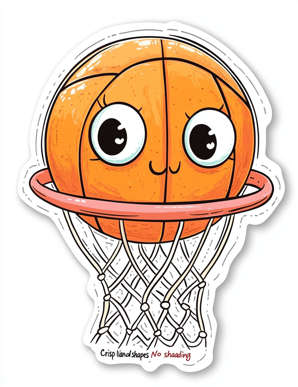 Basketball Team original repeating artwork