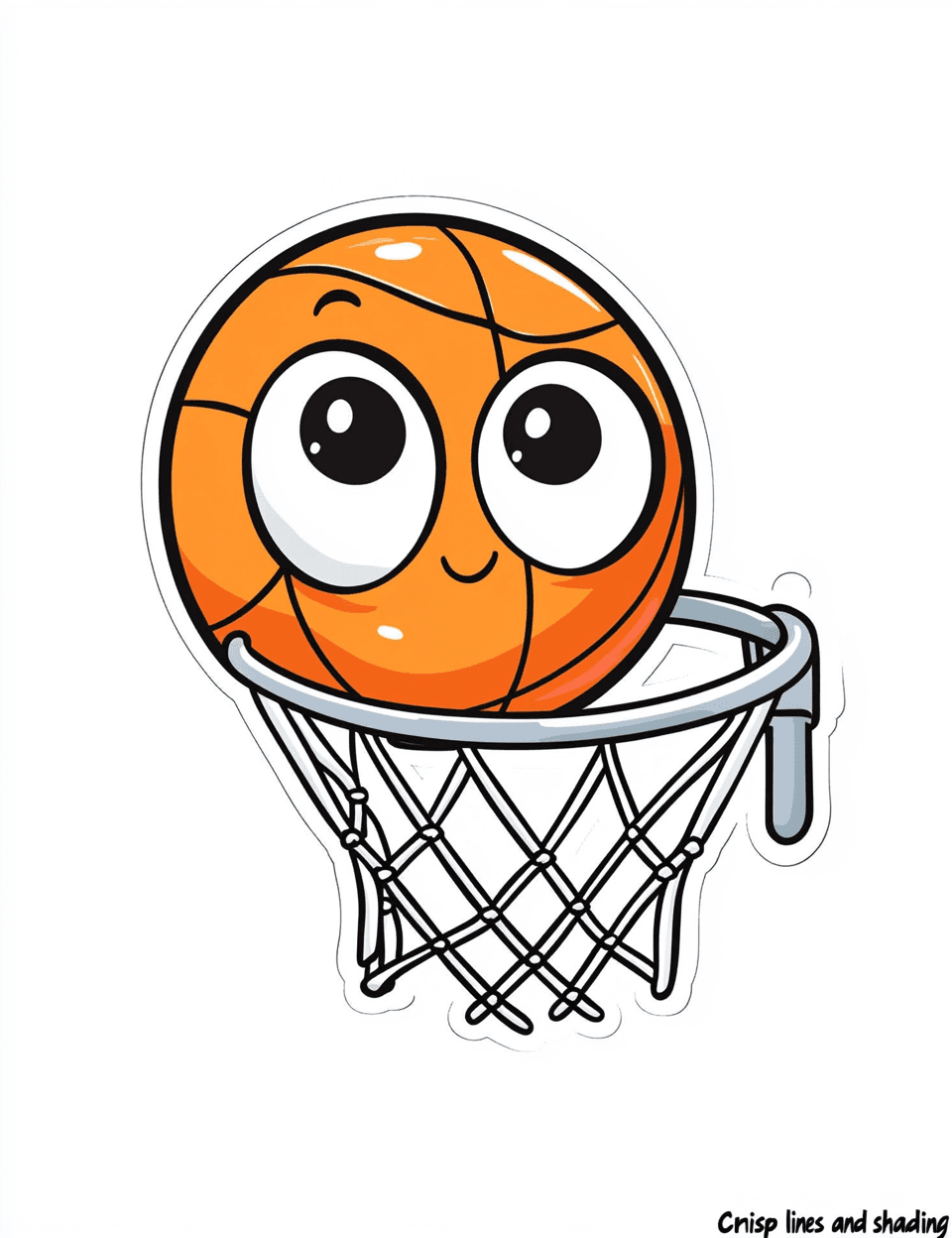 Basketball Spin original repeating artwork