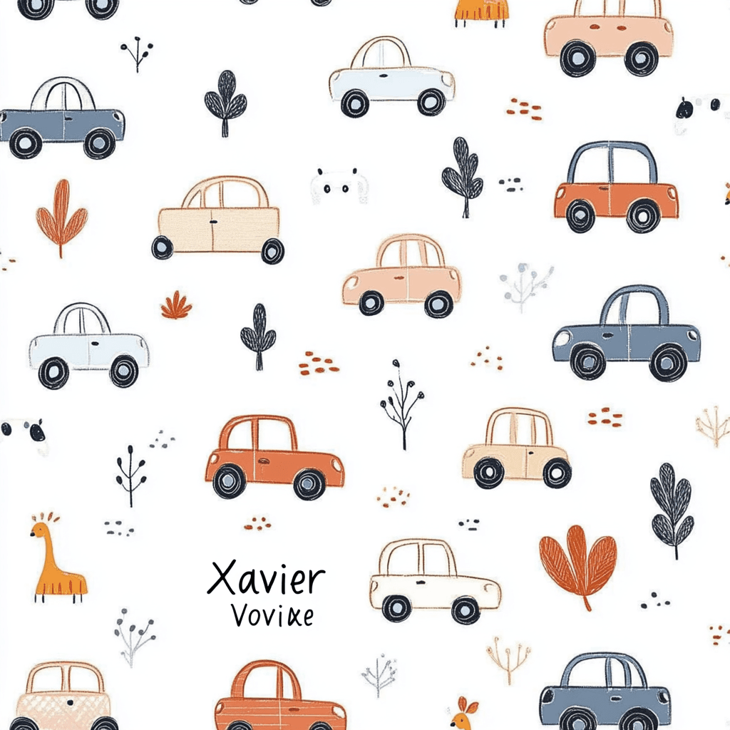 Car 164 original repeating artwork