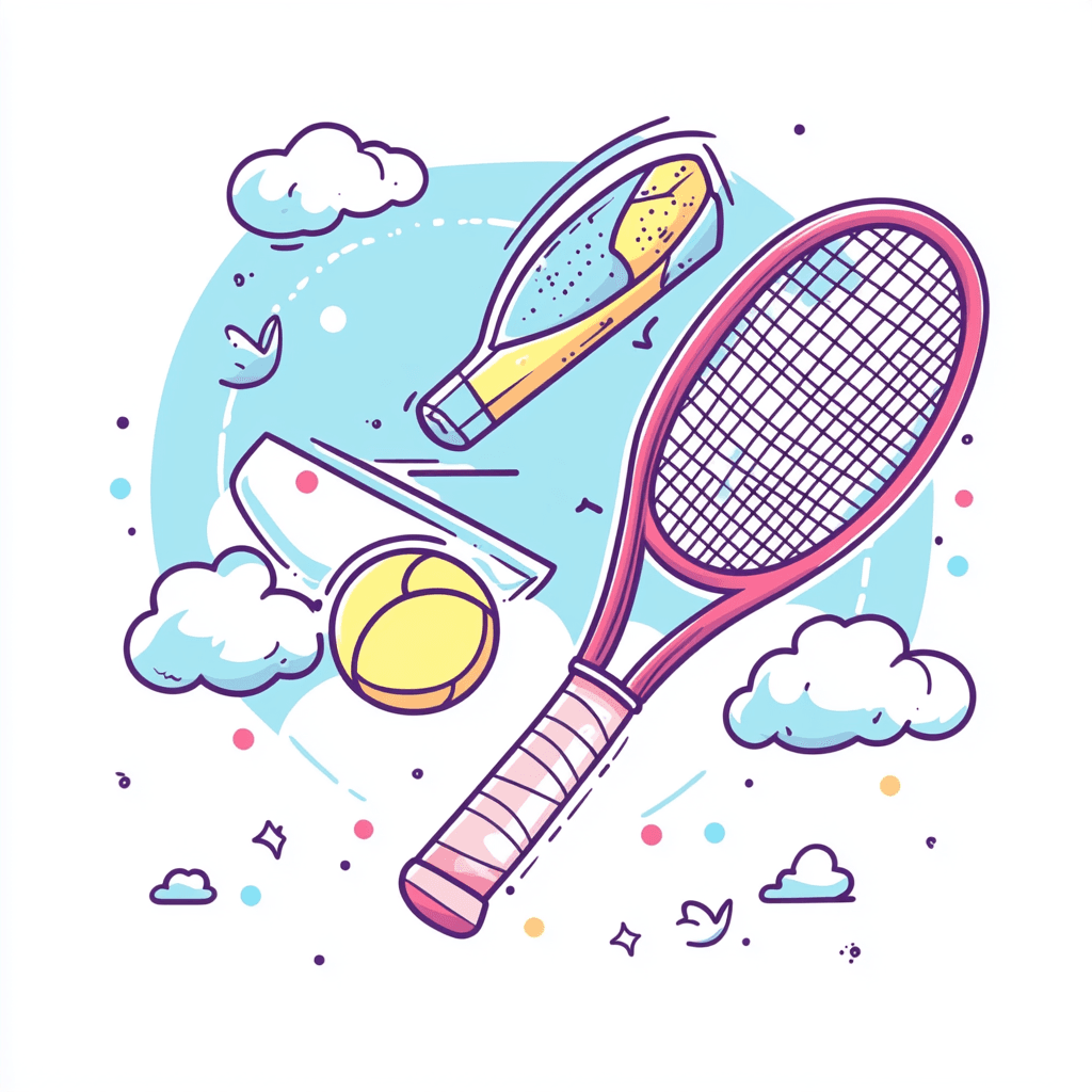 Tennis 047 original repeating artwork