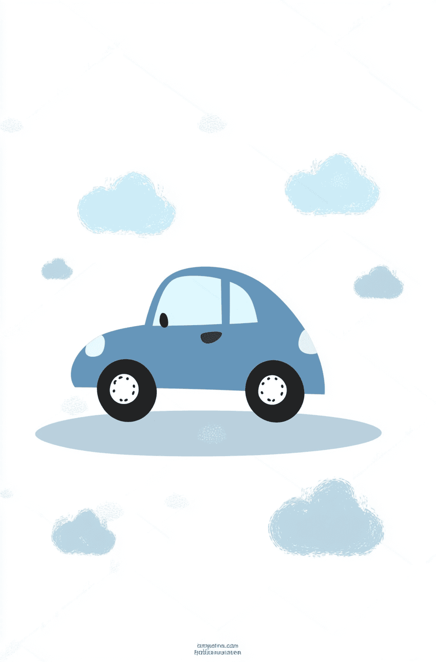 Car 203 original repeating artwork