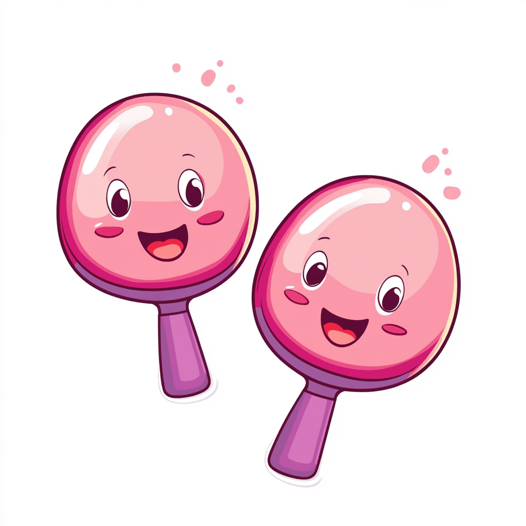 Ping Pong Crew original repeating artwork