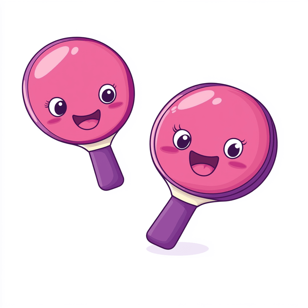Ping Pong Tribe original repeating artwork
