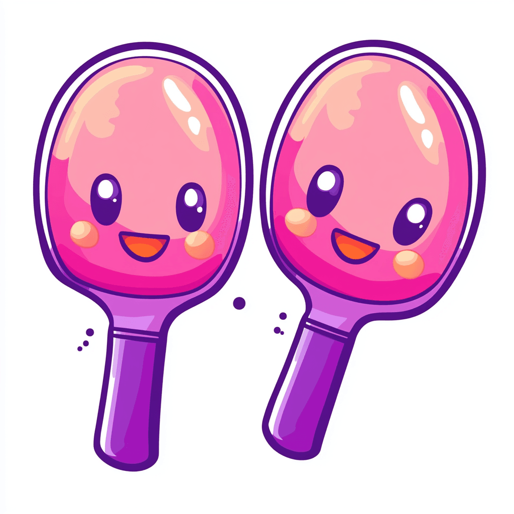 Ping Pong Pop original repeating artwork