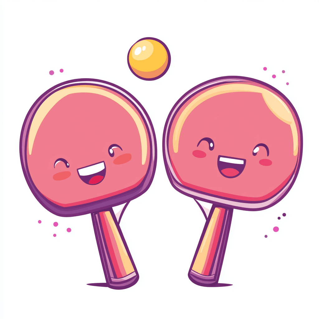 Ping Pong Picnic original repeating artwork
