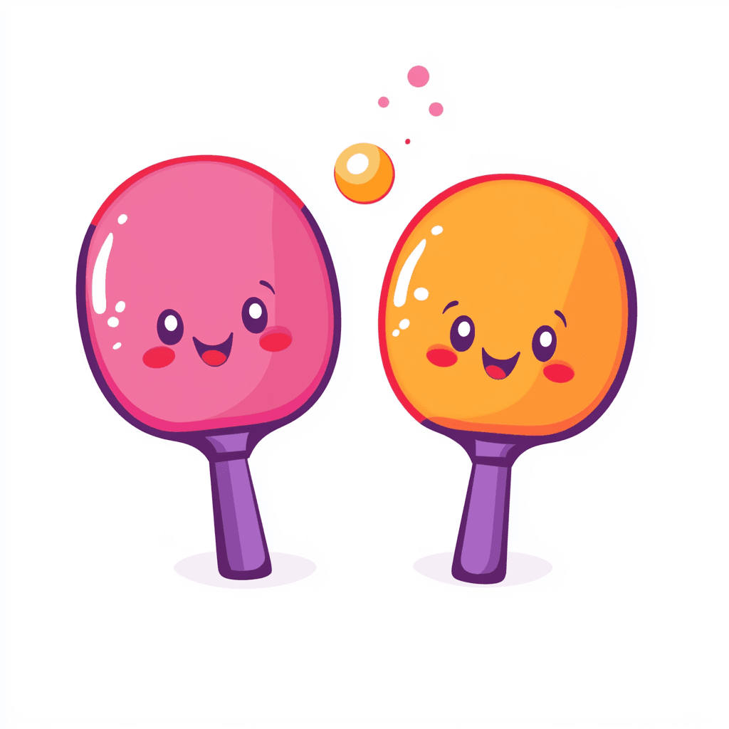Ping Pong 004 original repeating artwork
