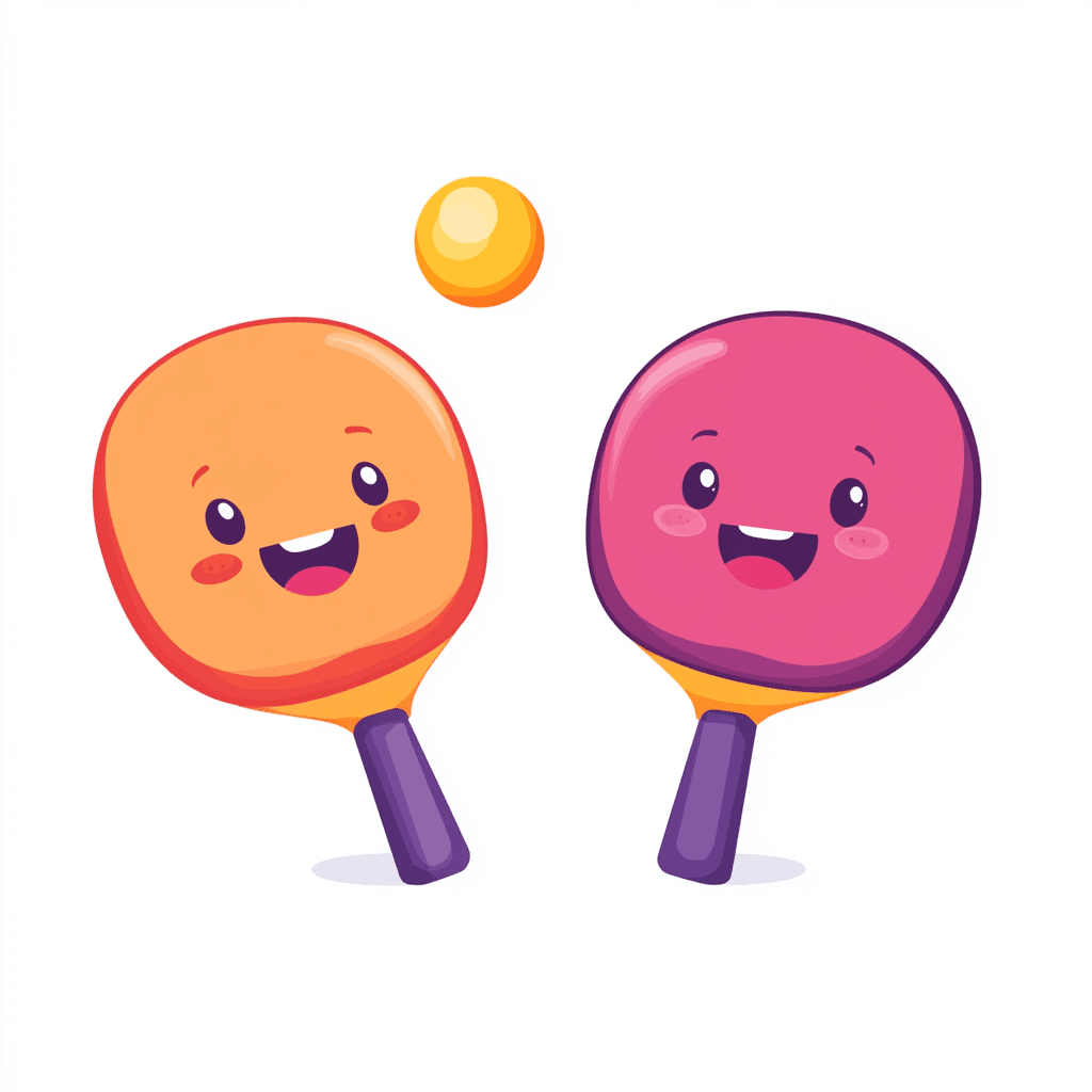 Ping Pong 005 original repeating artwork