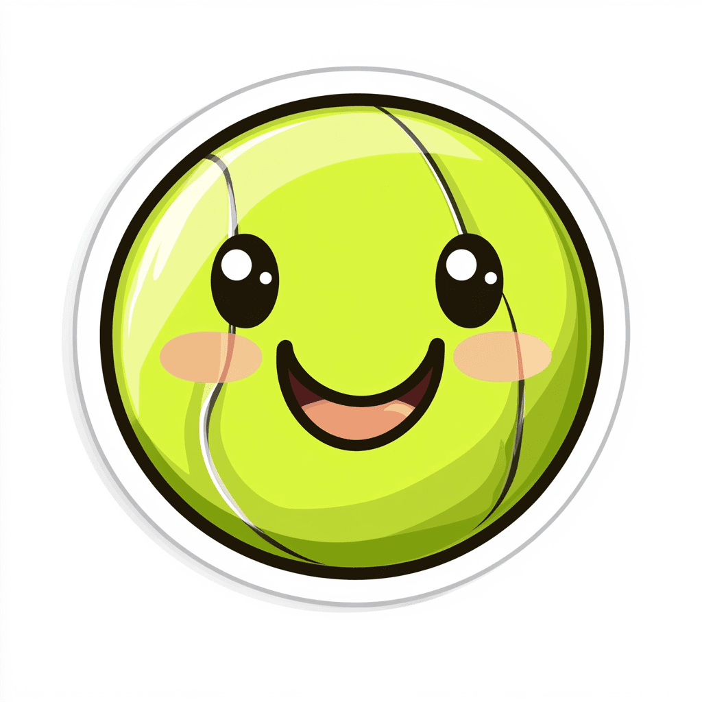 Cartoon Tennis 006 original repeating artwork