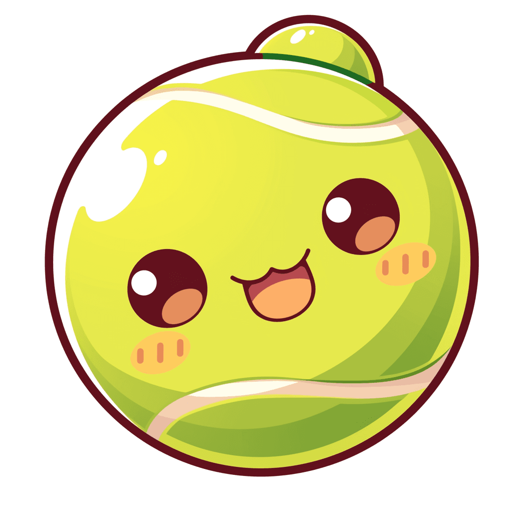Cartoon Tennis 008 original repeating artwork