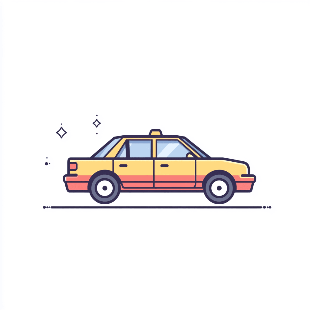 Taxi 005 original repeating artwork