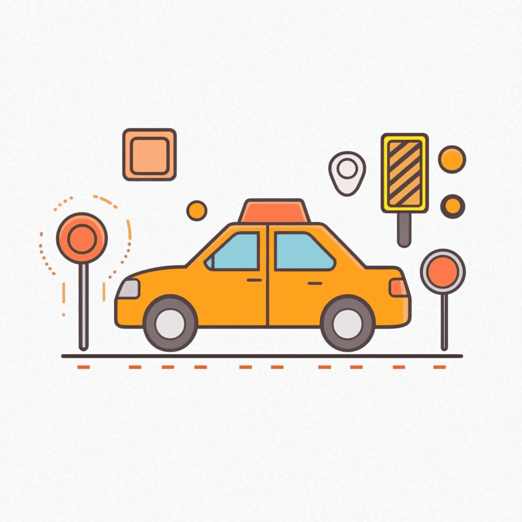 Taxi 002 original repeating artwork