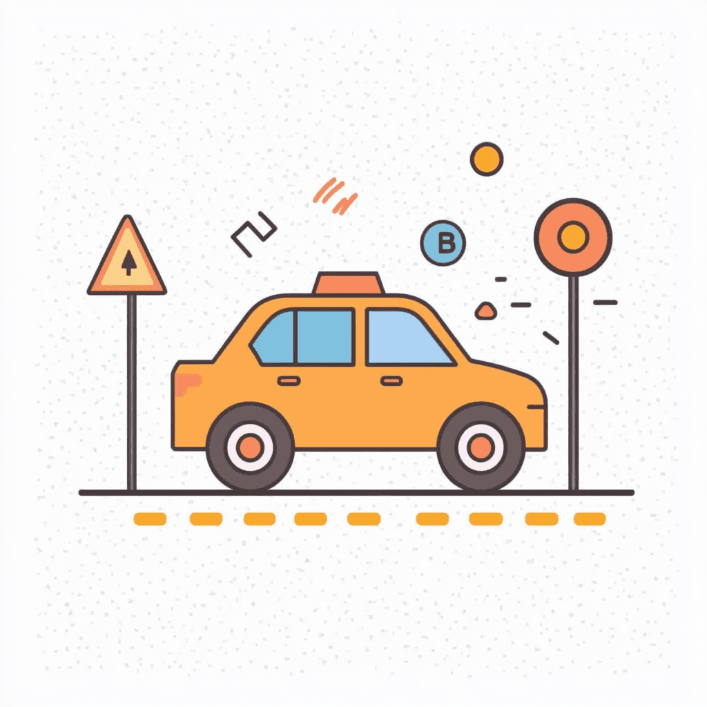 Taxi Beats original repeating artwork