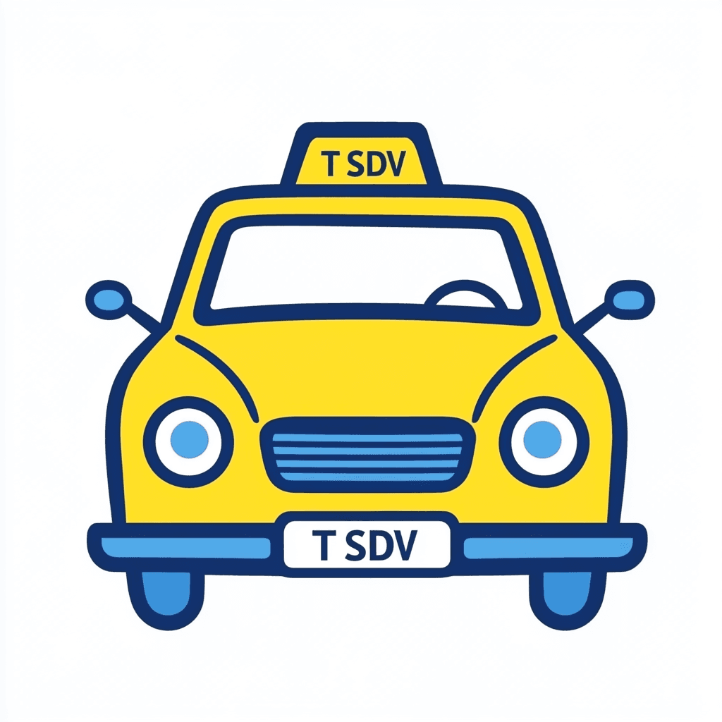 Taxi Pals original repeating artwork