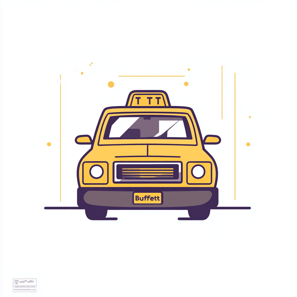 Taxi Slide original repeating artwork