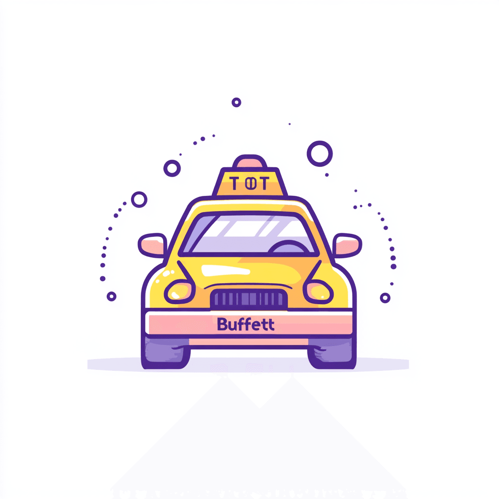 Taxi Rush original repeating artwork