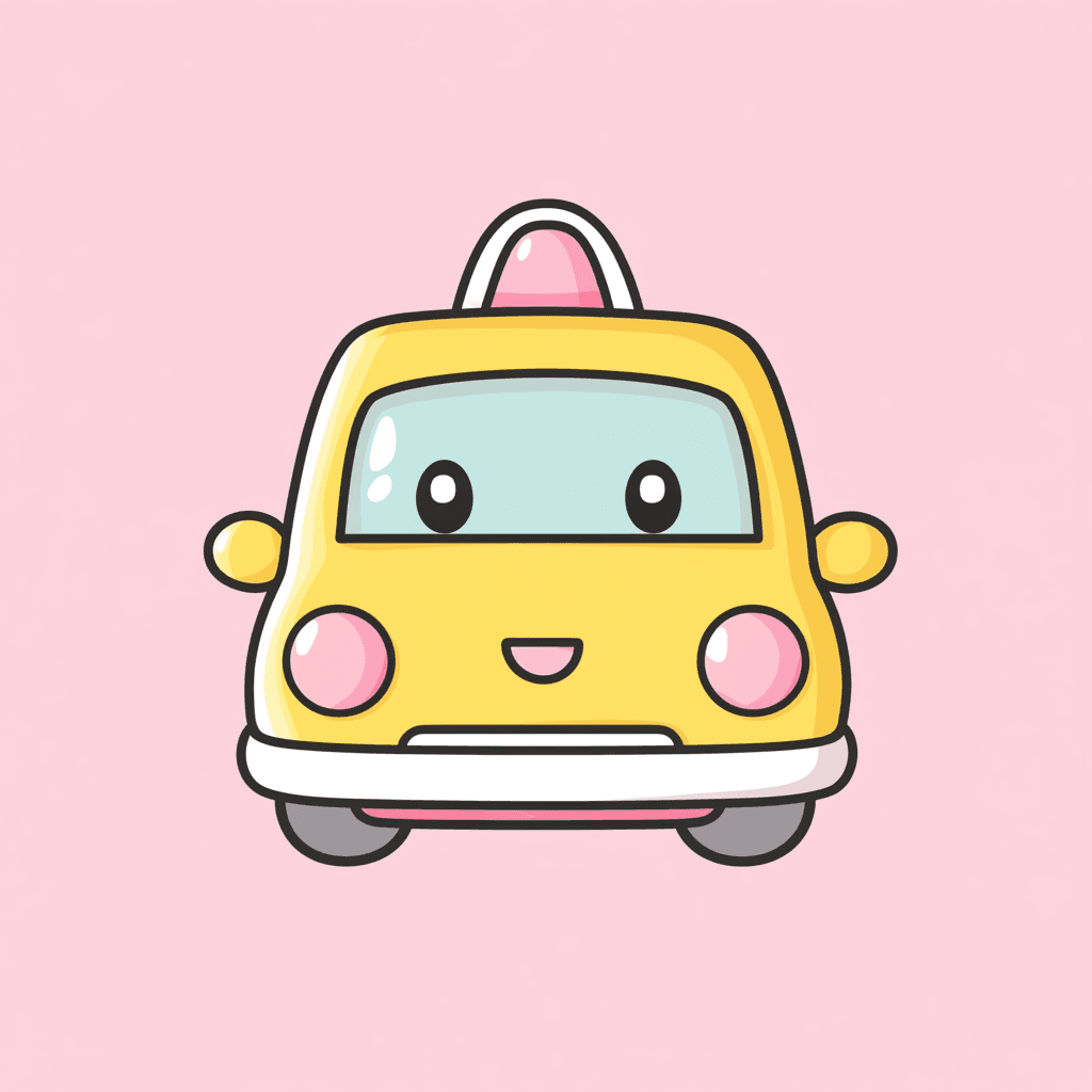 Taxi Tune original repeating artwork