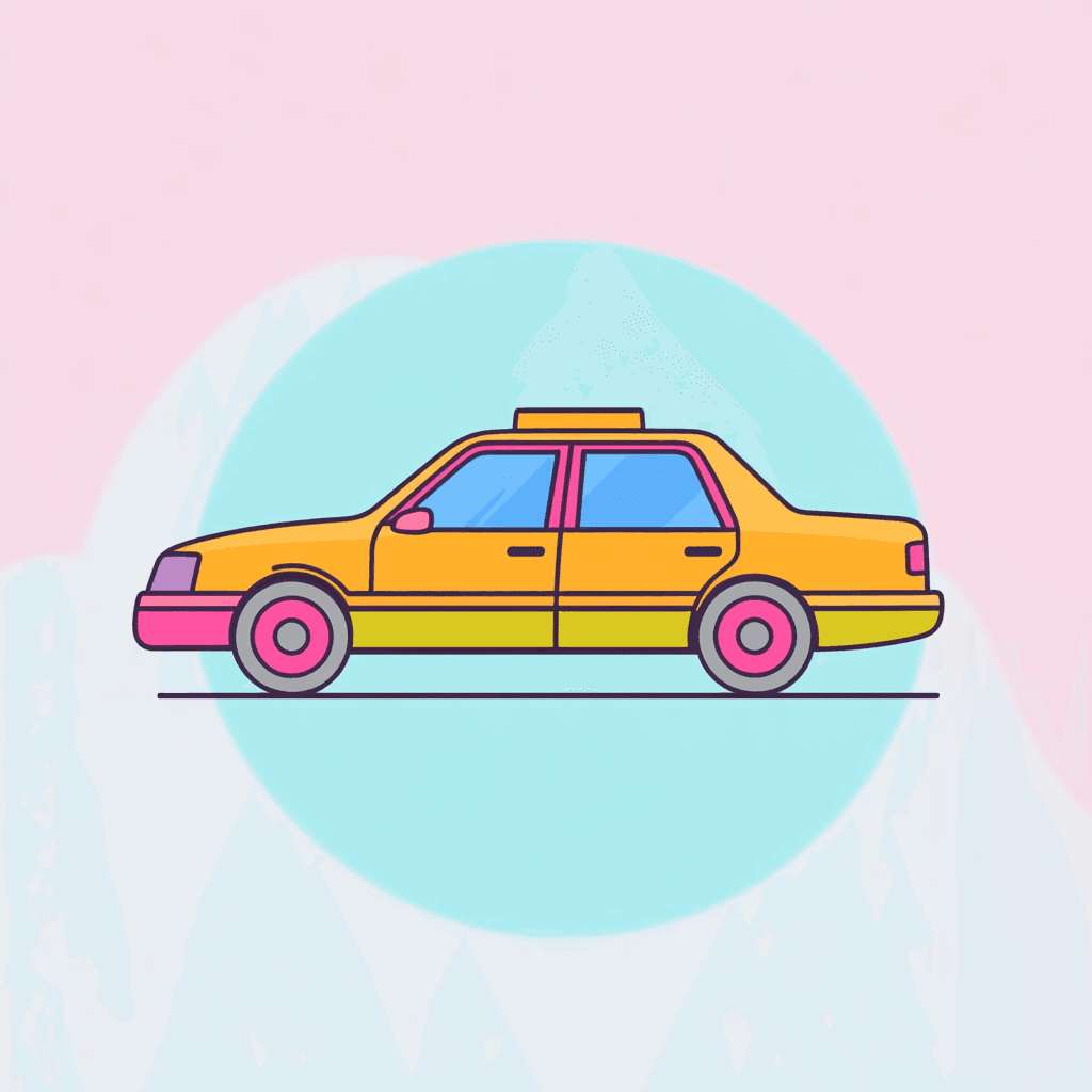 Car Shine On original repeating artwork