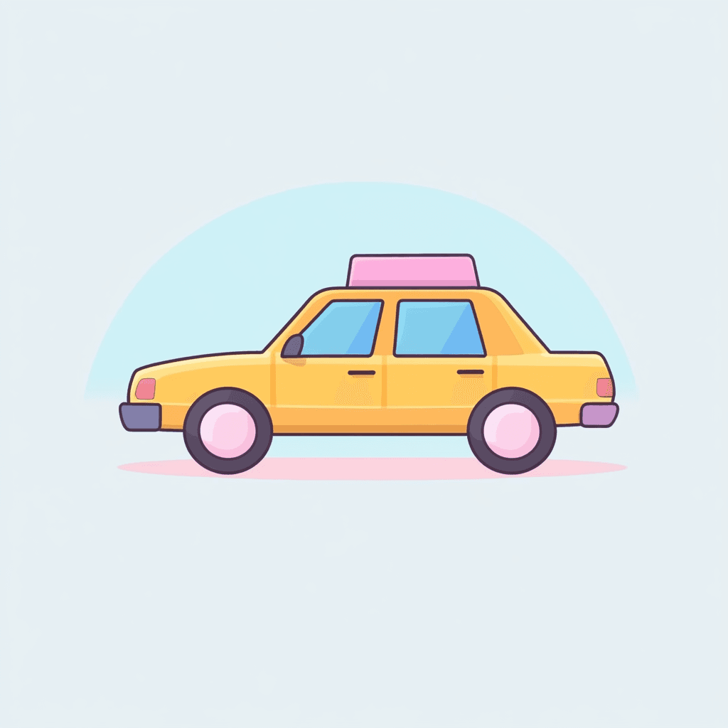 Car Slide original repeating artwork