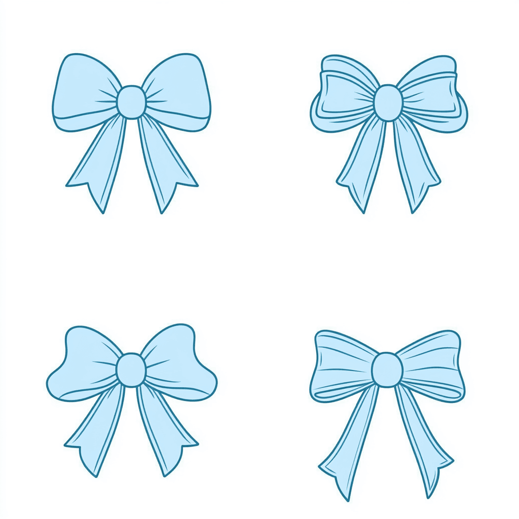 Bow Sunlit original repeating artwork