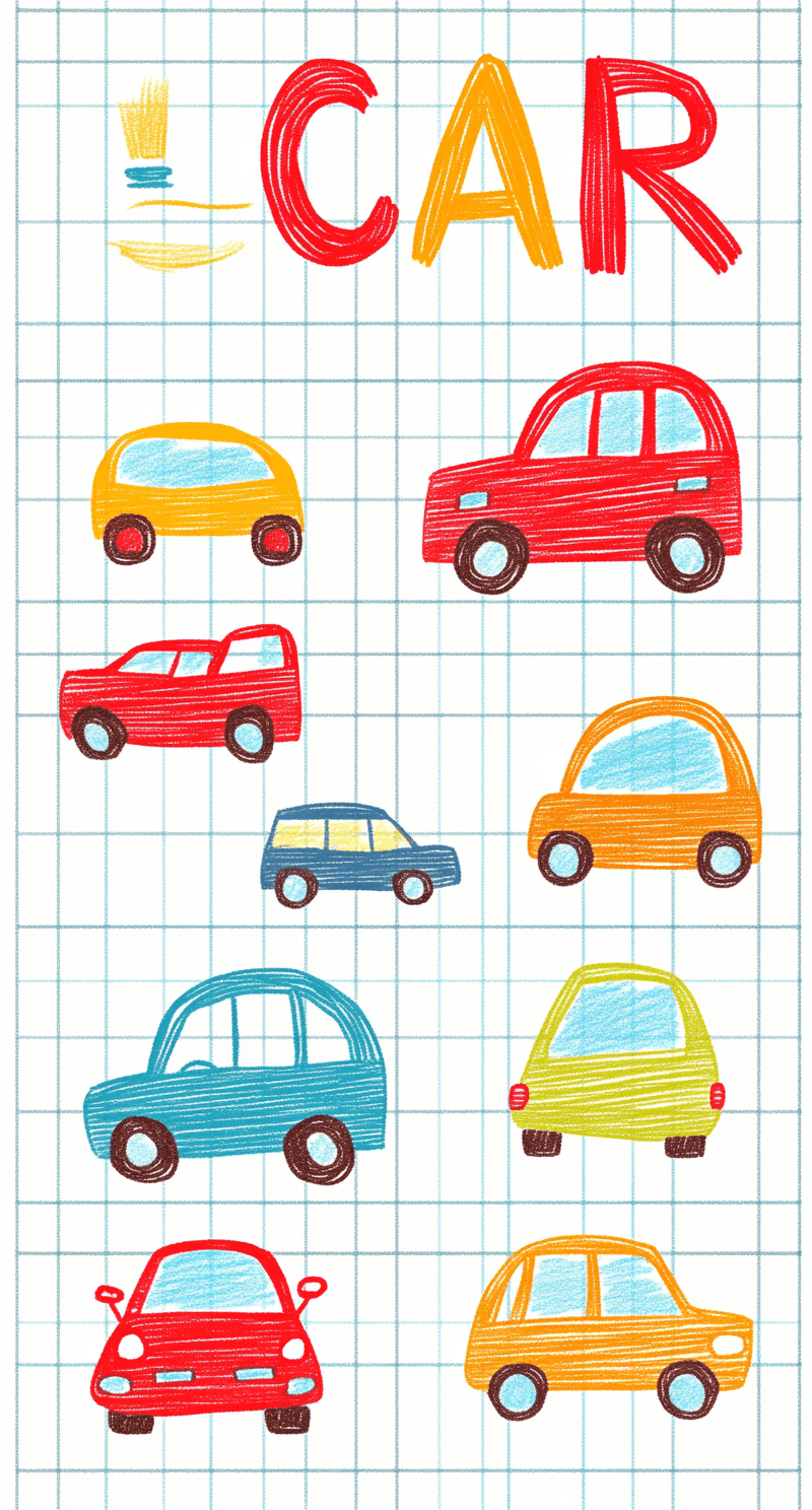 Car 473 original repeating artwork