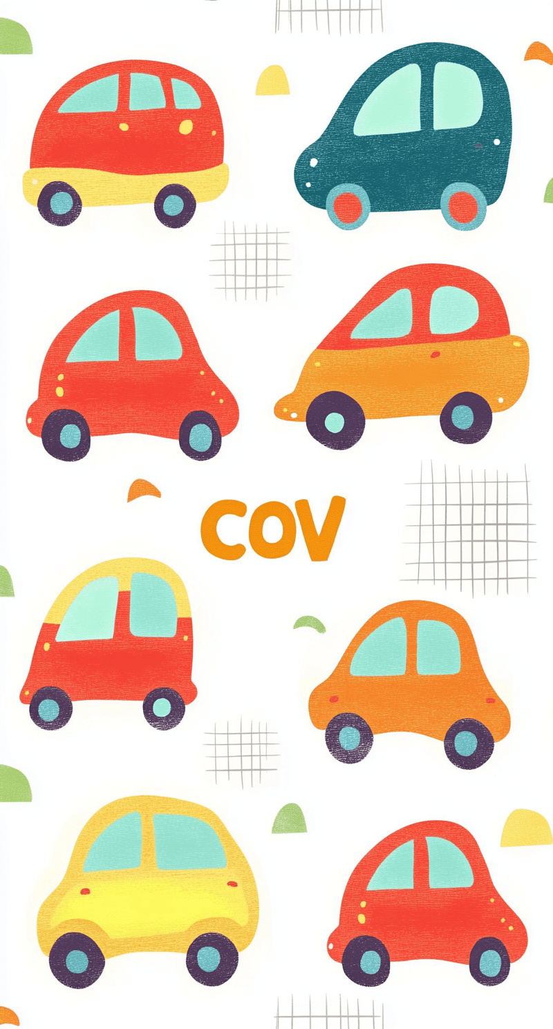 Car 336 original repeating artwork