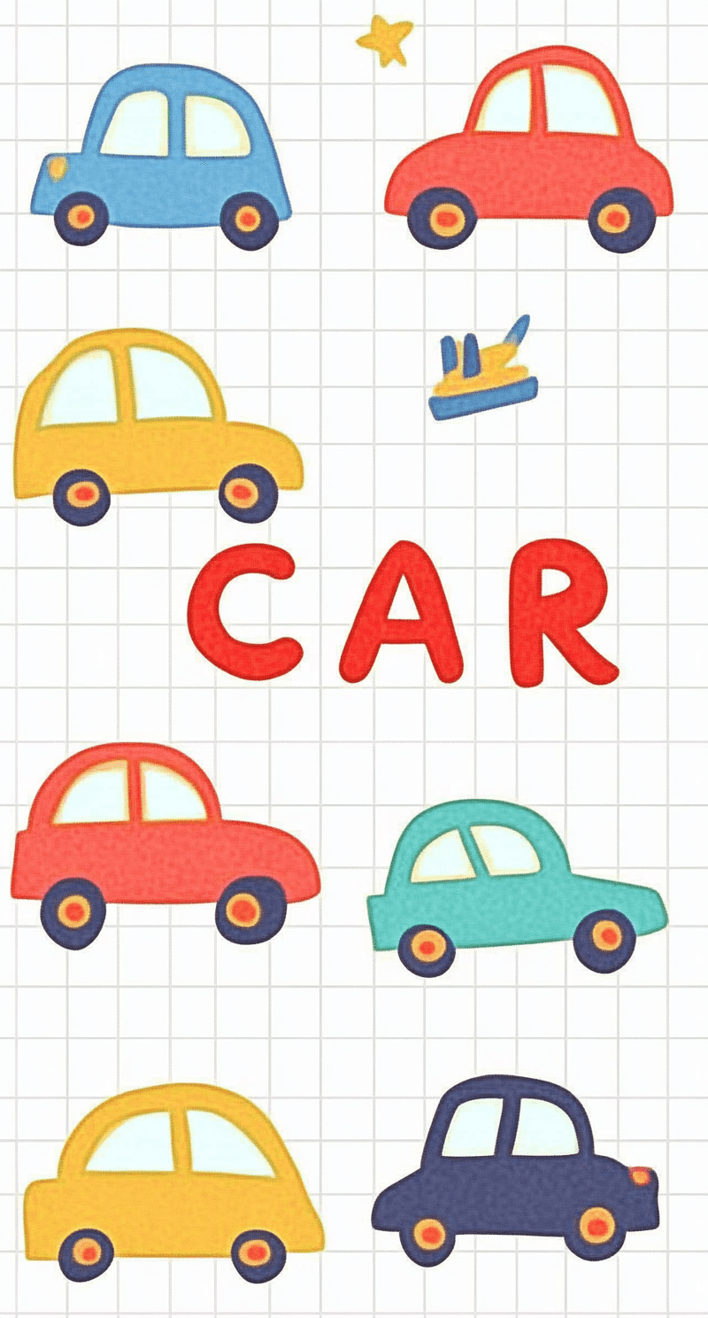 Car 080 original repeating artwork
