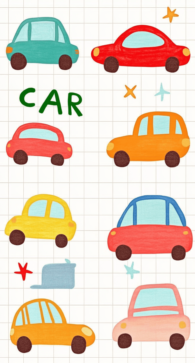 Car 788 original repeating artwork