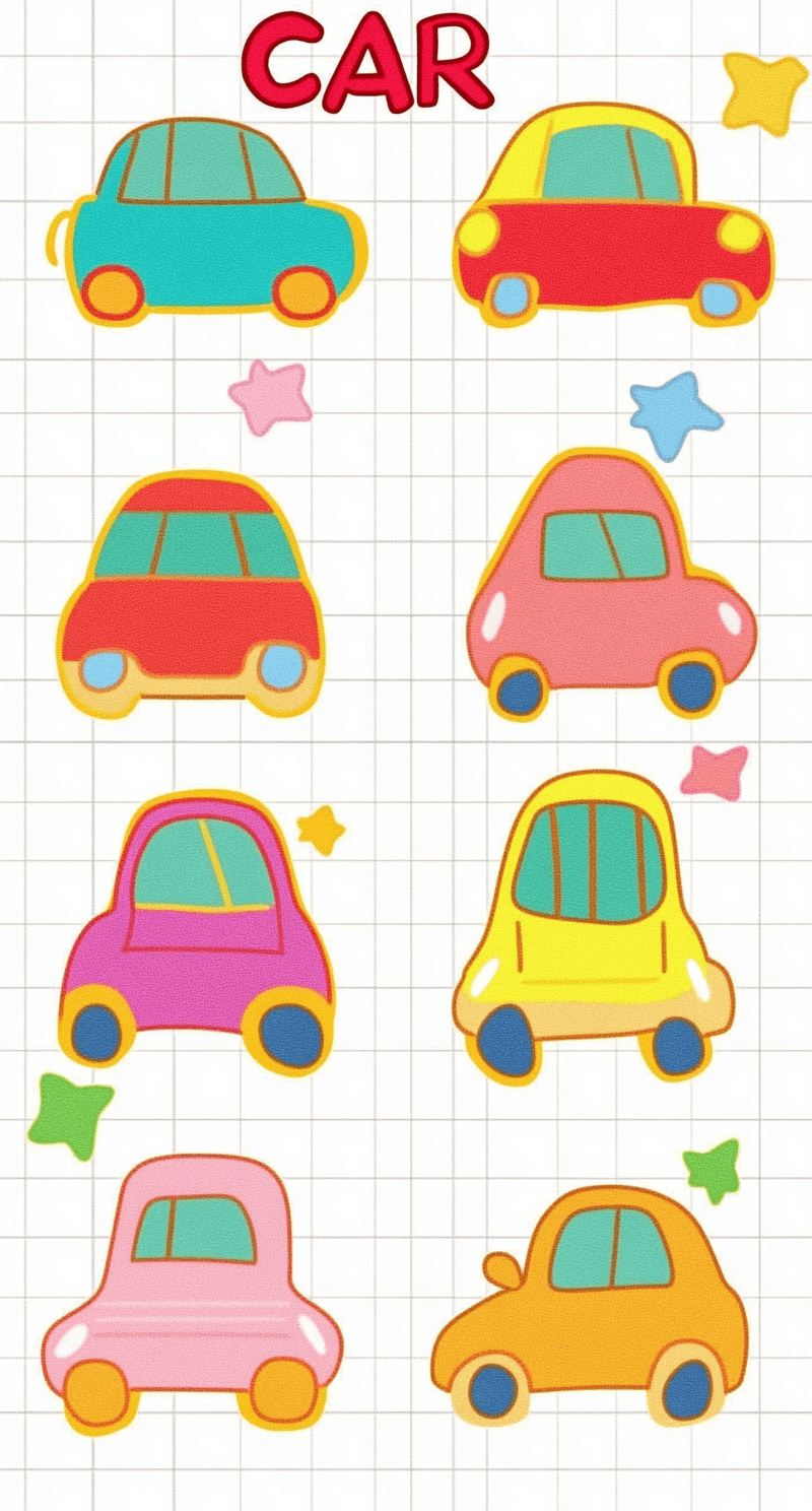 Car 905 original repeating artwork